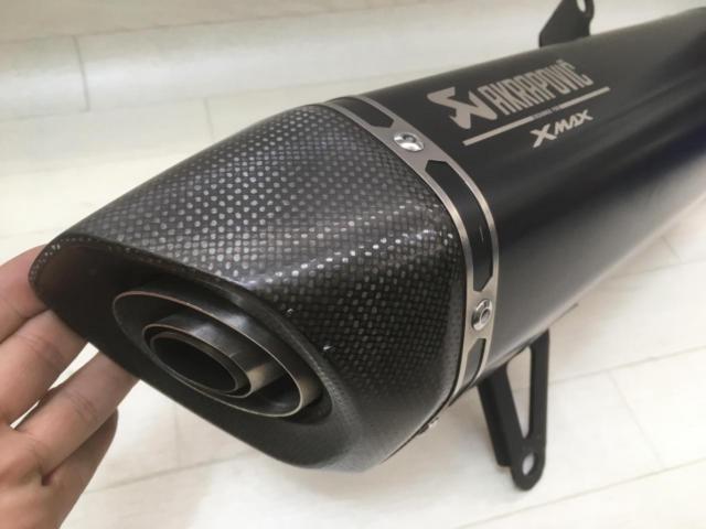 AKRAPOVIC
Genuine european yamaha
Slip-on silencer
XMAX
