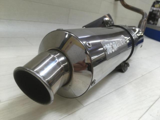 Moriwaki
Engineering
ZERO
SUS
Full exhaust muffler
Dio110
JF31