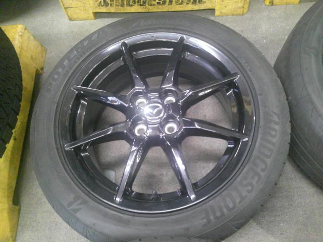 マツダ純正(MAZDA) ND系ロードスター純正ホイール + BRIDGESTONE 