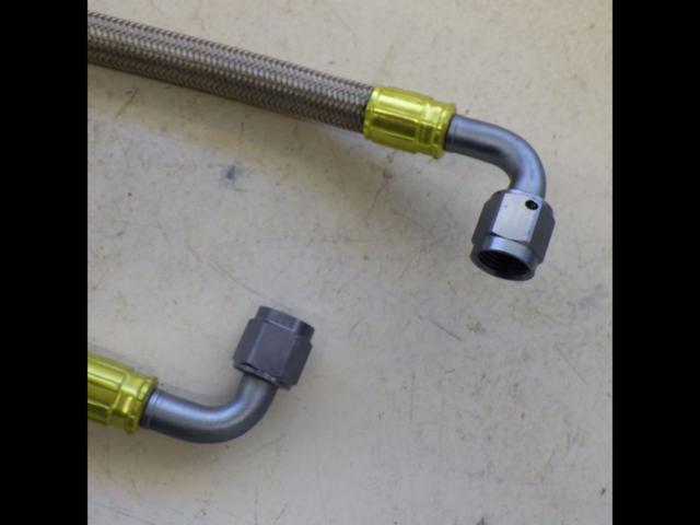 Riders SP
TAKEGAWA Allegri Oil Hose
(Stainless steel mesh hose)
Length 250mm / Length 140mm