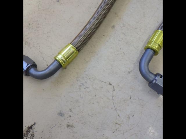 Riders SP
TAKEGAWA Allegri Oil Hose
(Stainless steel mesh hose)
Length 250mm / Length 140mm