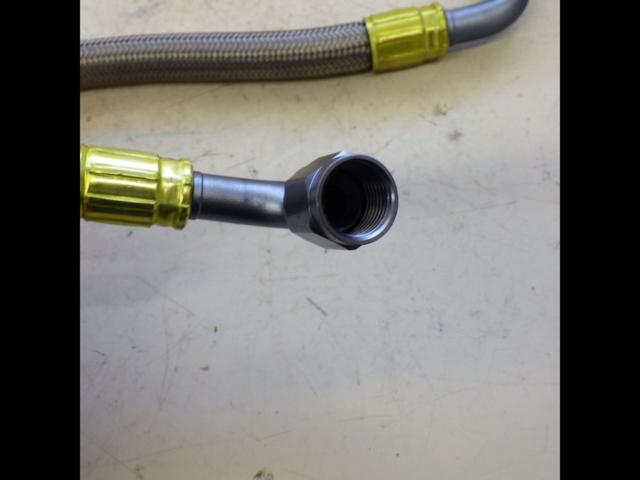 Riders SP
TAKEGAWA Allegri Oil Hose
(Stainless steel mesh hose)
Length 250mm / Length 140mm