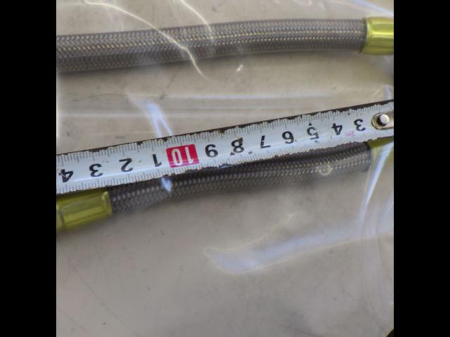 Riders SP
TAKEGAWA Allegri Oil Hose
(Stainless steel mesh hose)
Length 250mm / Length 140mm