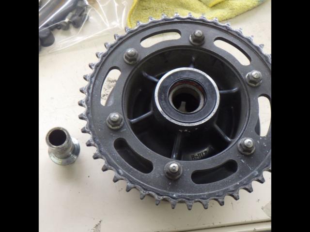 Kawasaki genuine rider jacket
Zephyr 1100
Rear wheel hub