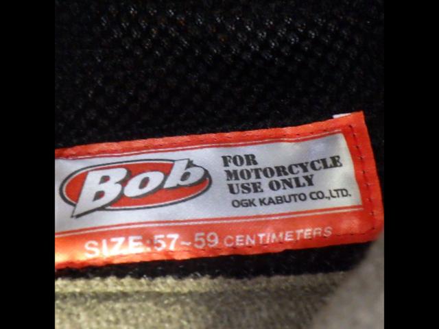 Rider's jacket / Size: 57-59cm OGK
Jet helmet
BOB-K