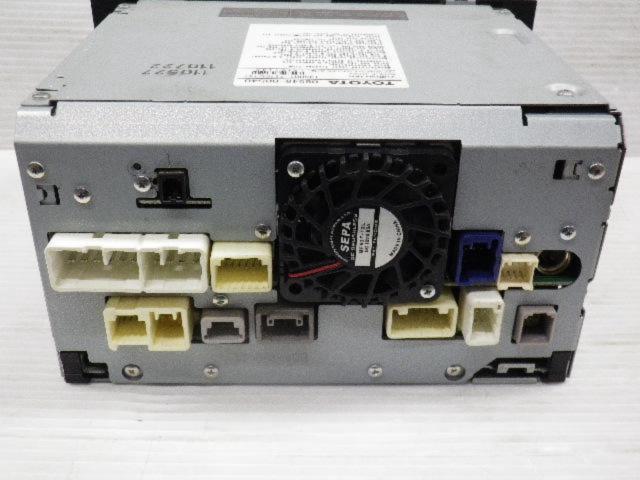 TOYOTA純正 NHDT-W59 7インチワイドナビゲーション Z04606 | やや傷や 