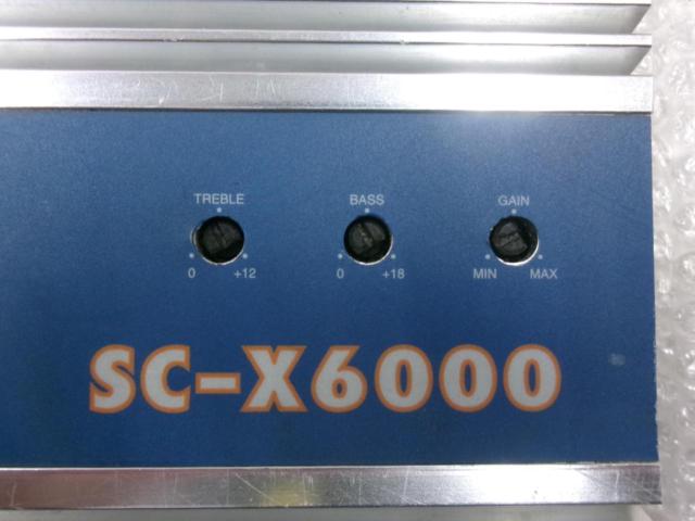 SCAN
SOUND
SYSTEM
SC-X6000