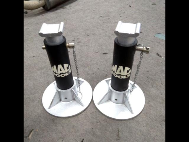 希少品!MAC TOOLS マックツールズ 3tアルミ製 ジャッキスタンド 2つ 