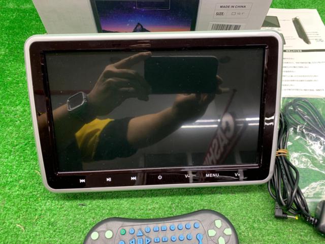 【LOSKA】10.1インチヘッドレストDVDプレーヤー