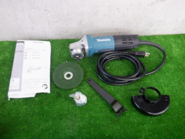 【WG】makita GA4031 100mmディスクグラインダー