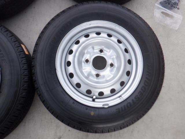 2 Nissan original (NISSAN)
NV200 Vanette genuine steel wheels
+
BRIDGESTONE (Bridgestone)
V600