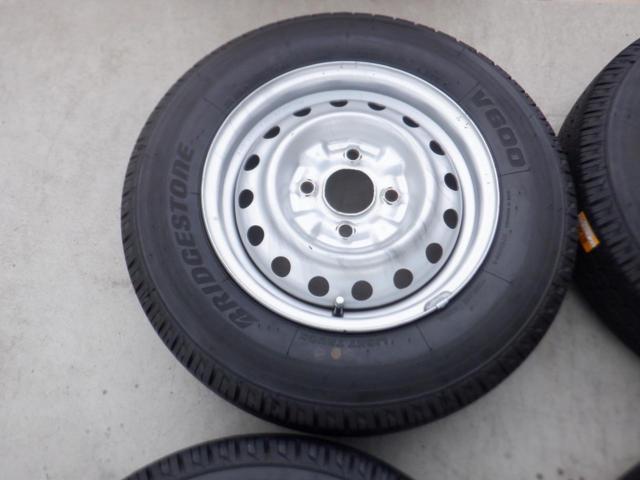 2 Nissan original (NISSAN)
NV200 Vanette genuine steel wheels
+
BRIDGESTONE (Bridgestone)
V600