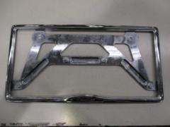 A great find: a genuine Mazda license plate frame.