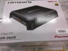 carrozzeria GM-D8400
200Wx4ch