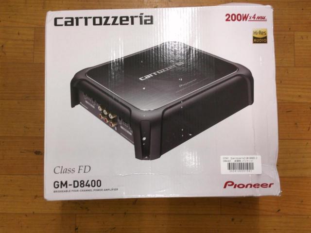 carrozzeria GM-D8400
200Wx4ch
