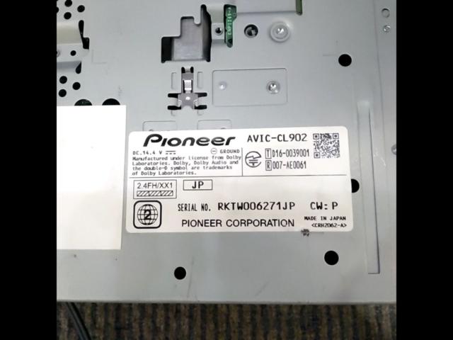 carrozzeria
AVIC-CL 902
Cyber navigation