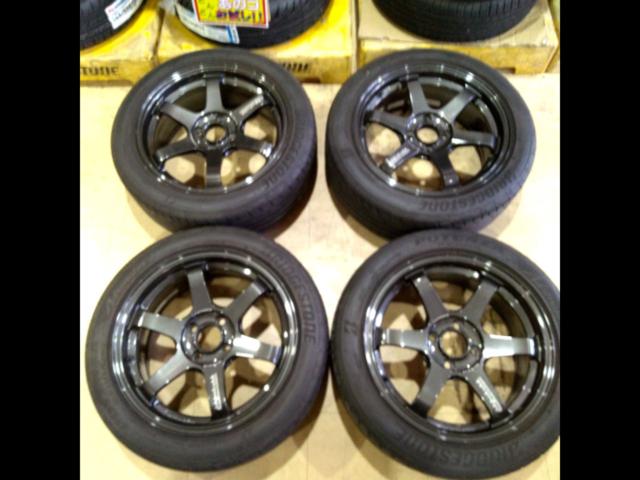 RAYS(レイズ)VOLK RACING(ボルク レーシング) TE37 SONIC+BRIDGESTONE POTENZA