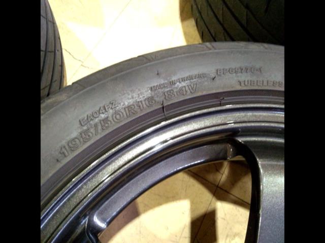 RAYS(レイズ)VOLK RACING(ボルク レーシング) TE37 SONIC+BRIDGESTONE POTENZA