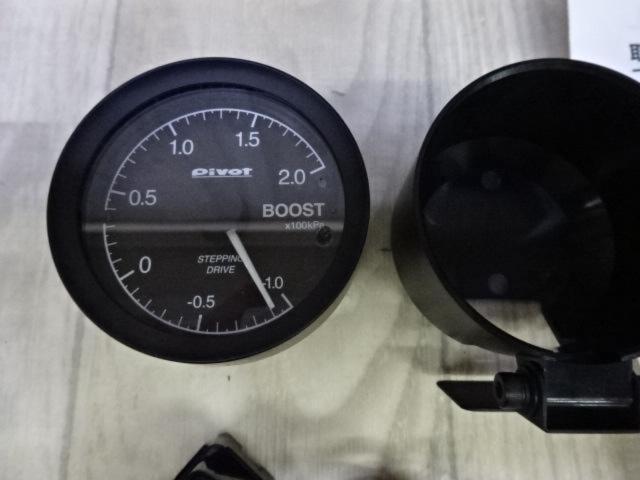 【Pivot】  GT GAUGE-60   OBDタイプ  ブーストメーター  GOB