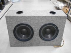 Subwoofer with box (manufacturer unknown)