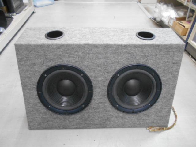 Subwoofer with box (manufacturer unknown)