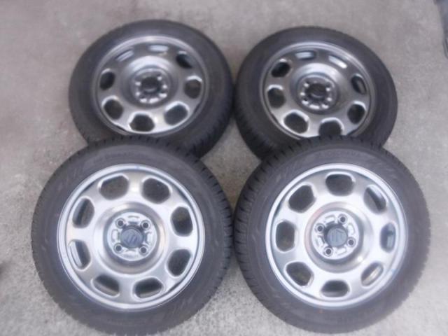 1) Genuine Suzuki parts
Hustler
Genuine
Steel wheel
+
YOKOHAMA
iceGUARD
iG60