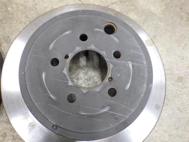 Toyota genuine rear brake rotor