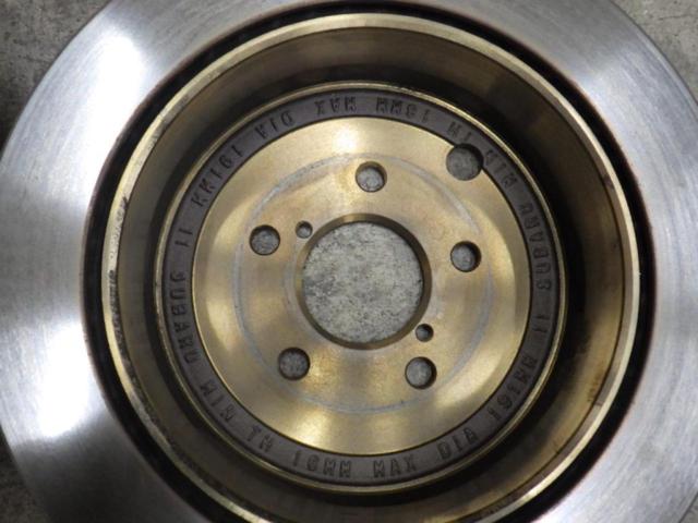 Toyota genuine rear brake rotor