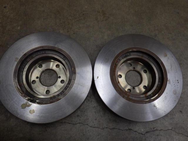 Toyota genuine front brake rotors