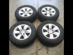 【ホイールのみ4本セット】トヨタ純正(TOYOTA) 150プラド後期 シルバーホイール