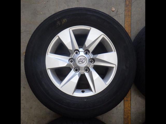 【ホイールのみ4本セット】トヨタ純正(TOYOTA) 150プラド後期 シルバーホイール