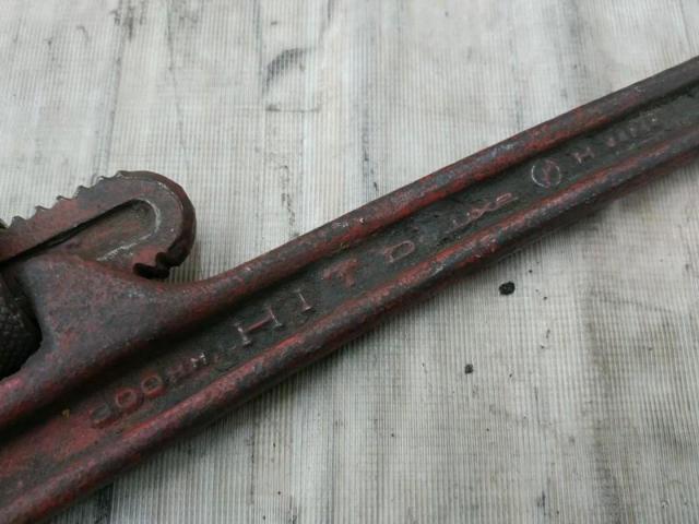 【WG】HIT パイプレンチ 300mm