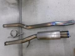 TRUST
Titanium muffler
[Impreza WRX/GDB
[Used in D-type]