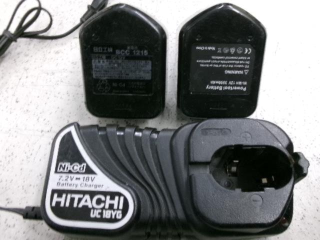 DIYの入門に! 日立工機 FDS12DVC 12mm 12Vコードレスドライバドリル + FC12D 125mm 12Vコードレス丸のこ