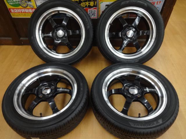 RAYS(レイズ) VOLK RACING(ボルク レーシング) TE37 KCR + YOKOHAMA 