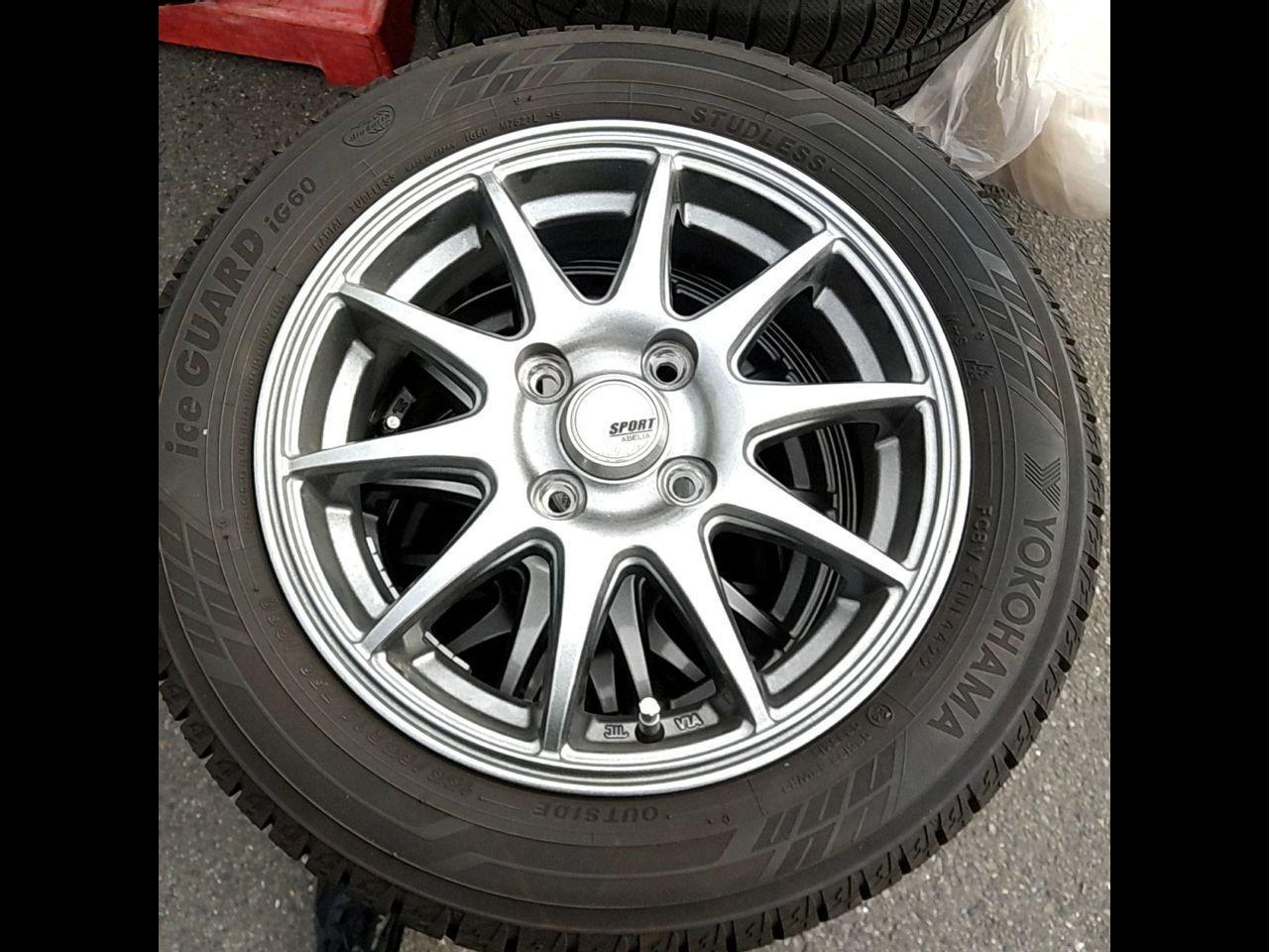 SPORT
ABELIA
10-spoke aluminum wheels + YOKOHAMA (Yokohama)
iceGUARD 6
IG 60
155 / 65R14
Manufactured in 2022
Four