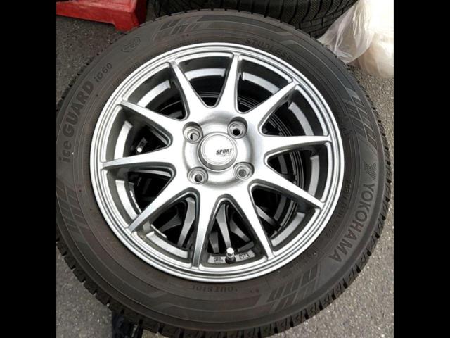 SPORT
ABELIA
10-spoke aluminum wheels + YOKOHAMA (Yokohama)
iceGUARD 6
IG 60
155 / 65R14
Manufactured in 2022
Four