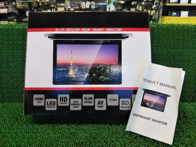 Unknown Manufacturer
12.1 inches flip down monitor
F 1230 BH