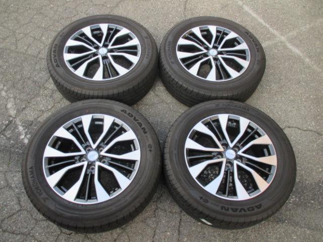 T32 エクストレイル AUTECH モードプレミア 純正ホイール + YOKOHAMA(ヨコハマ) ADVAN V61 E+