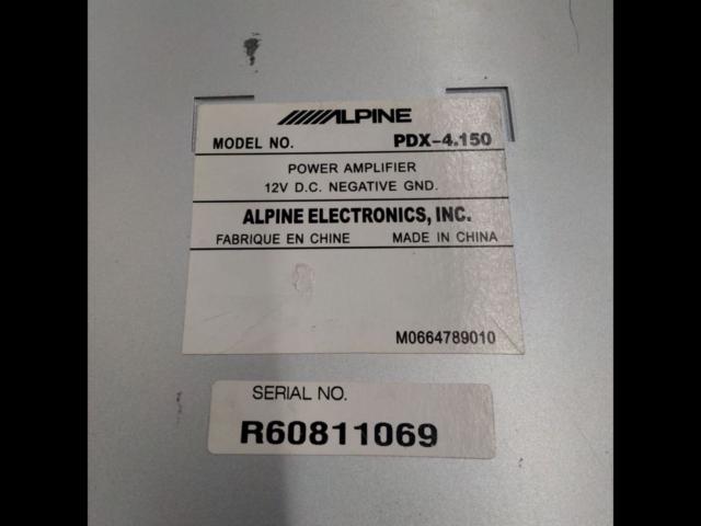 【ALPINE】PDX-4.150 (Z04187)