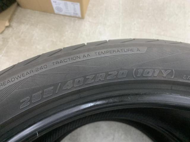 【YOKOHAMA】DVAN SPORT V105 255/40ZR20 2本セット