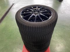 【MARUKA】MANARAY SPORT VERTEC VERTEC ONE Longbeak+【DUNLOP】WINTERMAXX 03 225/45R18 オススメ車種☆レヴォーグ☆