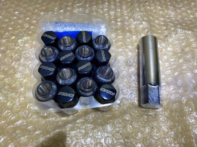 【RAYS】HEX17 P1.5 スチールナット 16個