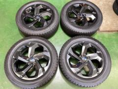 スバル SK5 フォレスター stiスポーツ 純正 + DUNLOP(ダンロップ) WINTERMAXX SJ8+ 225/55R18 ★ミゾたっぷり!2025年製 クロストレック/レイバックにも