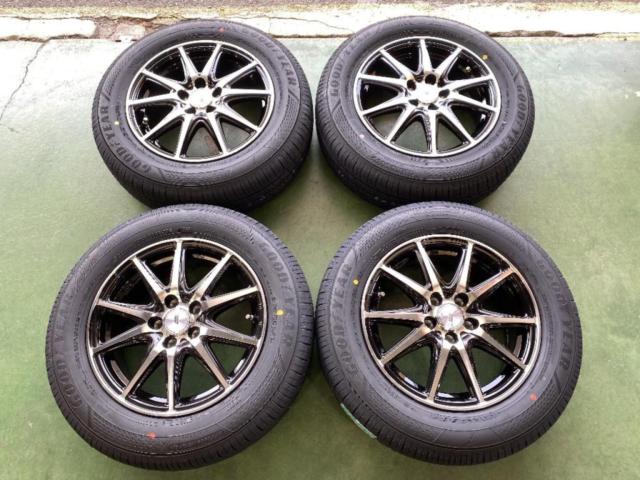 MARUKA SERVICE FINAL SPEED GR-γ + GOODYEAR(グッドイヤー)EfficiantGrip Eco EG02 195/65R15 【100-5H】★新品セット!