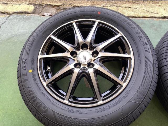 MARUKA SERVICE FINAL SPEED GR-γ + GOODYEAR(グッドイヤー)EfficiantGrip Eco EG02 195/65R15 【100-5H】★新品セット!