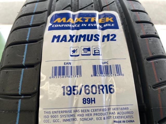 weds(ウェッズ) RIZLEY(ライツレー) BL + MAXTREK MAXIMUS M2 195/60R16 ★ミゾたっぷり!C26.27セレナ/ラフェスタ/フロンクスなど