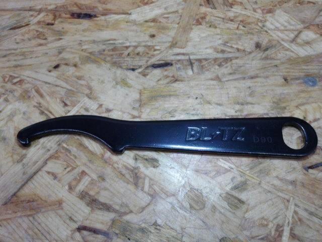 BLITZ
Hook wrench
Rear Adjuster
2 piece set