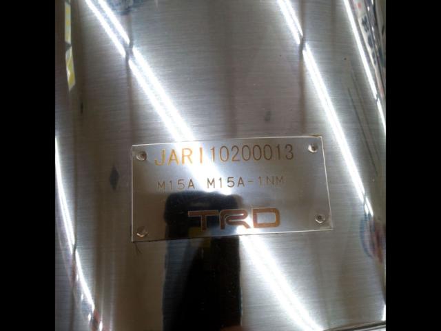 TRD GRスポーツマフラー MXPJ10/MXPB10 ヤリスクロス