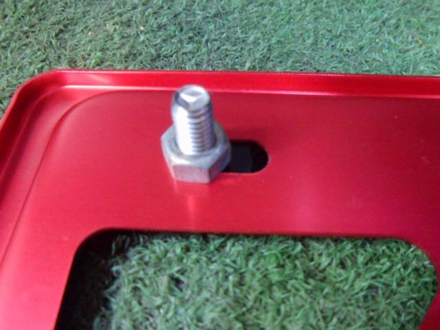 DAYTONA License Plate Holder
Red